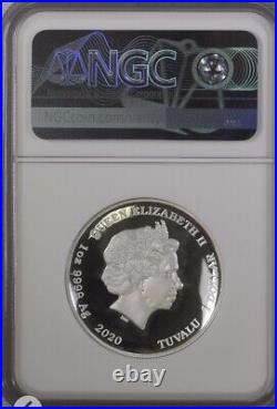 007 James Bond high relief 1oz Silver Proof Coin Perth mint NGC PF70 BOX AND COA