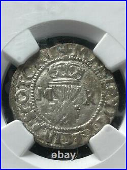 (1542-1558) Scotland Mary Queen of Scots Bawbee NGC VF35 Lot#G1499 Silver