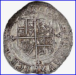 1639-1640 England Charles I Shilling NGC AU53 Tower Mint 5.93g. Silver