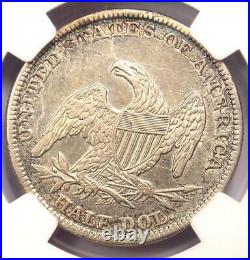 1839-O Capped Bust Half Dollar 50C NGC AU Details Rare O Mint Coin