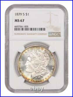 1879-s $1 Ngc Ms67