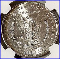 1881-S MS63 Morgan Silver DollarsSilver Coin NGC Mint State 63 Proof-Like Look