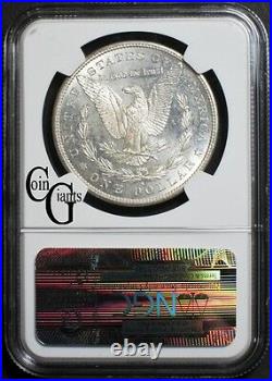 1881-S Morgan Silver Dollar NGC MS65 GEM BU Rainbow Toned San Francisco Mint S$1