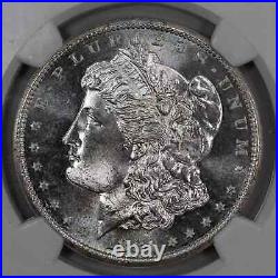 1881 S Morgan Silver Dollar S$1 Ngc Certified Ms 66 Mint State Unc Star (003)
