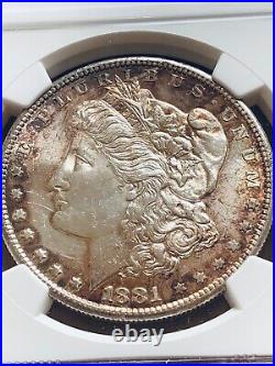 1881-S Morgan Silver One $1 Dollar Coin PL San Francisco Mint UNC NGC USA