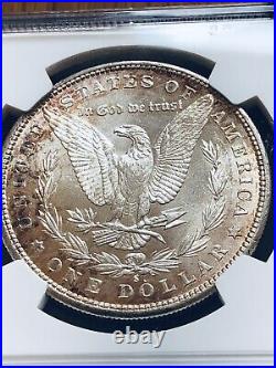 1881-S Morgan Silver One $1 Dollar Coin PL San Francisco Mint UNC NGC USA