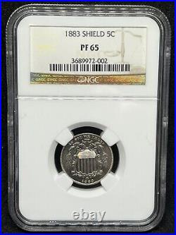 1883 5c Ngc Pf65