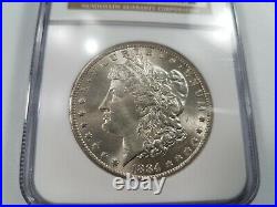 1884 O/O Silver Morgan Dollar NGC MS 64 Vam 10 DDO EAR Mint Error Hot 50