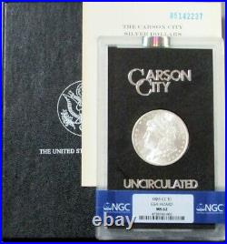 1885 CC Carson City Morgan Silver Dollar Gsa Hoard Coin Ngc Mint State 62
