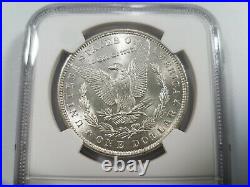 1889 Morgan Silver Dollar NGC MS 63 Rotated Dies 30 Degrees Mint Error Coin
