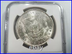 1889 Morgan Silver Dollar NGC MS 63 Rotated Dies 30 Degrees Mint Error Coin