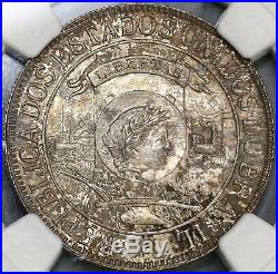 1900 NGC MS 64 Brazil 1000 Reis Discovery Silver Coin 33K Minted (19080701C)