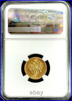 1902 Ap Gold Russia 5 Roubles Nicholas II Coin Ngc Mint State 66