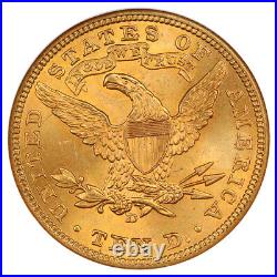 1906-D $10 NGC/CAC MS64 Better D-Mint Liberty Eagle Gold Coin