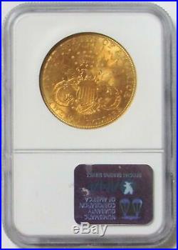 1907 D Gold USA $20 Liberty Ngc Mint State 65 Double Eagle