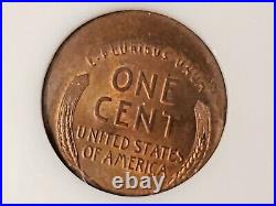 1919 Lincoln Wheat Cent MINT ERROR NGC MS 64 RB Struck 20% Off Center ANA OH