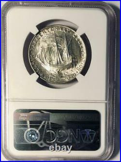 1920 Pilgrim Commemorative Silver Half Dollar- NGC MS 65 Mint State 65