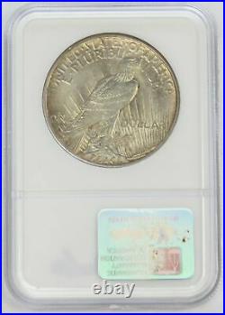 1921 Peace Silver Dollar High Relief $1 Key Coin Ngc Mint State 62