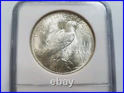 1922 Silver Peace Dollar NGC MS 65 Vam 4 DDO Double Motto Top 50 Mint Error