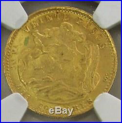 1926 So Gold Chile 20 Pesos Coin Ngc Mint State 64