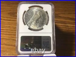 1927 Silver Peace Dollar Coin NGC MS61