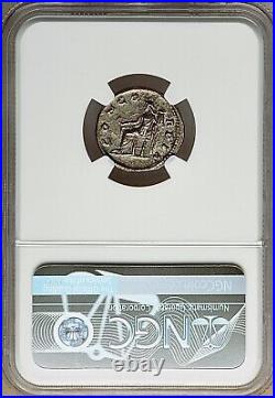 193-217 AD Laodicea Mint Julia Domna AR Denarius Silver NGC Choice AU 5/5 Strike
