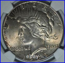 1935-p Peace Silver Dollar Ms63 Ngc