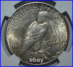 1935-p Peace Silver Dollar Ms63 Ngc