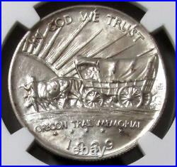 1939 S Oregon Trail Commemorative Half Dollar 50c Ngc Mint State 67