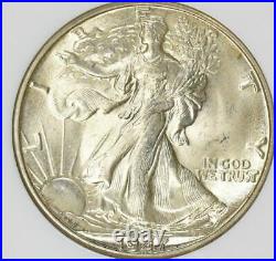 1947-D Liberty Walking Half Dollar NGC MS-65 CAC Mint State 65 CAC