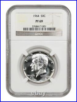 1964 50c Ngc Pr69