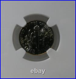 1965 SMS Roosevelt Dime NGC MS69