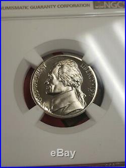 1971 NO S 5c JEFFERSON NICKEL, SCARCE COIN! NGC PROOF 67 CAMEO LOT#T562