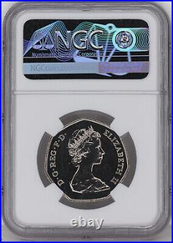 1973 50p EEC Hands Proof. NGC PF68 Royal Mint Great Britain
