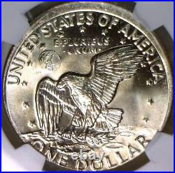 1978 Eisenhower Dollar Struck 5% Off Center Mint Error NGC MS-65 Flashy Gem