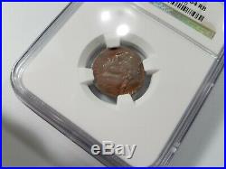 1979 Jefferson Nickel NGC MS 64 Struck On Cent Planchet Mint Error Off Metal