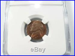 1979 Jefferson Nickel NGC MS 64 Struck On Cent Planchet Mint Error Off Metal
