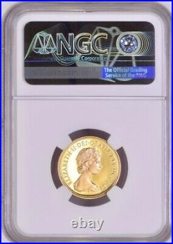 1980 Gold Proof Sovereign, Royal Mint Coin NGC Graded PF70 Ultra Cameo