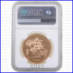 1982 Royal Mint Gold Proof Five Pounds £5 NGC PF69