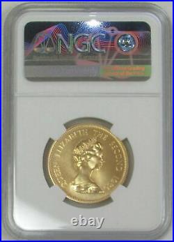 1986 Gold Hong Kong $1000 Lunar Year Of The Tiger Coin Ngc Mint State 70