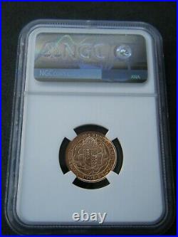 1989 Royal Mint Tudor Rose Proof Gold Half Sovereign Coin NGC PF69 Ultra Cameo