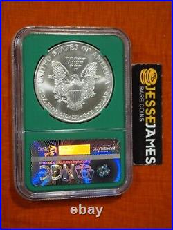 1994 $1 American Silver Eagle Ngc Ms69 From Us Mint Sealed Box Label Green Core