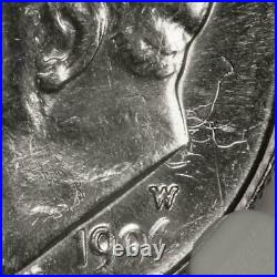 1996 W NGC MS64 Major Stuck Thru Rare Dime Mint Error Many Fibers Showing Cloth