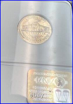1999 P Jefferson Nickel Broadstruck NGC MS67FS Mint Error Coin 5C Full Steps