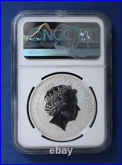 1999 Royal Mint 1oz Silver Britannia £2 coin NGC Graded MS68