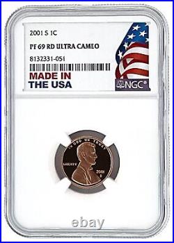 20 Coin All NGC PF69 Ultra Cameo Made In The USA Holder Grab Box