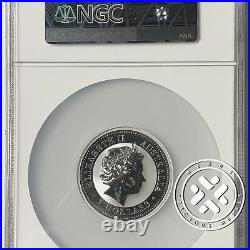 2000 NGC MS 70 Australia $2 Perth Mint Silver Lunar Dragon 2oz Coin 11 existing