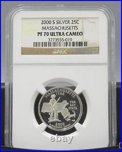 2000 S Massachusetts Silver NGC PF 70 UCAM