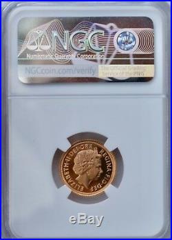 2002 Royal Mint Gold Proof Half Sovereign Coin NGC PF70 Ultra Cameo Jubilee