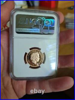 2005 Gold Proof full Sovereign 1 sov Royal Mint Timothy Noad Design NGC PF70UCAM